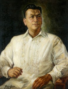 Ramón Magsaysay Sr. official painting Malacañang Palace