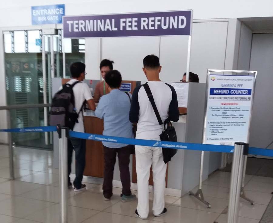 Terminal Fee Refund