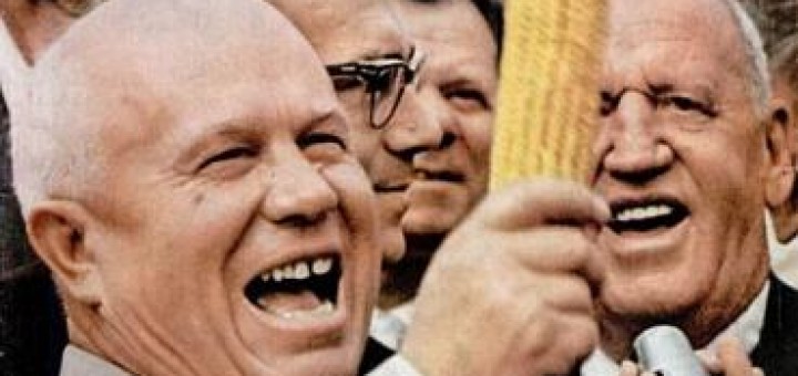 Nikita Khrushchev Meets Iowa Farmers