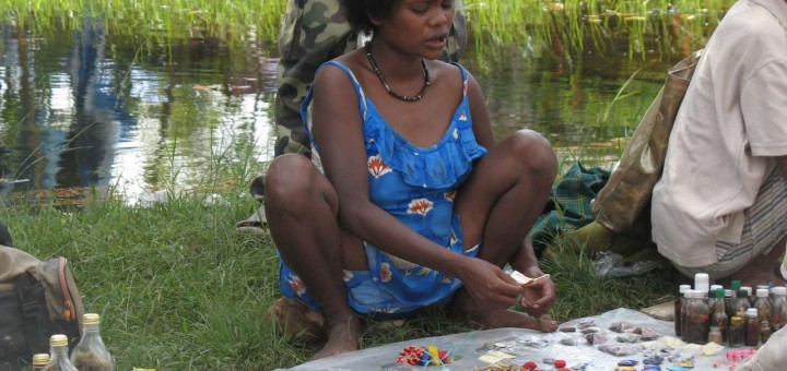 Ati woman in Makato (Aklan)