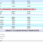 Midsea Express announces new schedules