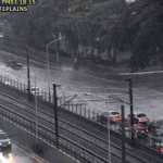 Manila under heavy rain
