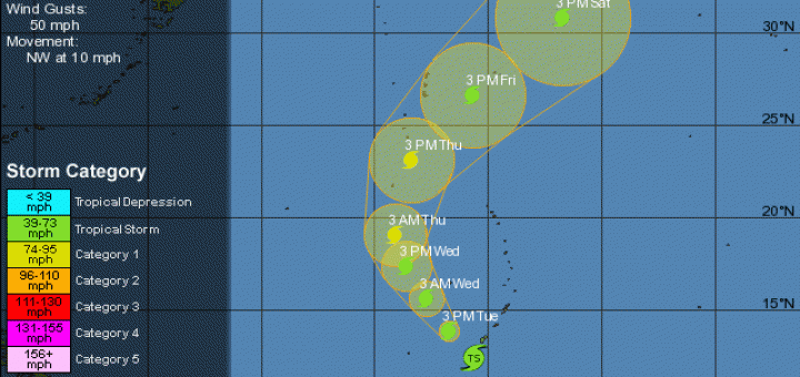 Tropical Storm Three 2012