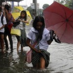 The dams are full and Manila under water