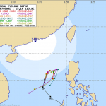 Typhoon BOPHA/Pablo again got stronger – Category 2 now!