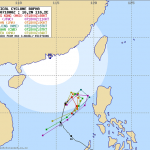 Returning Typhoon BOPHA/Pablo is Category 3 now!