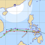 Tropical Storm WUKONG / Quinta now over Bantayan Island