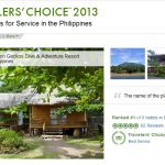 Tripadvisor’s Traveller’s Choice 2013