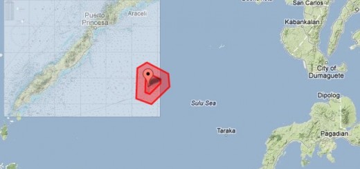 USS Guardian Position