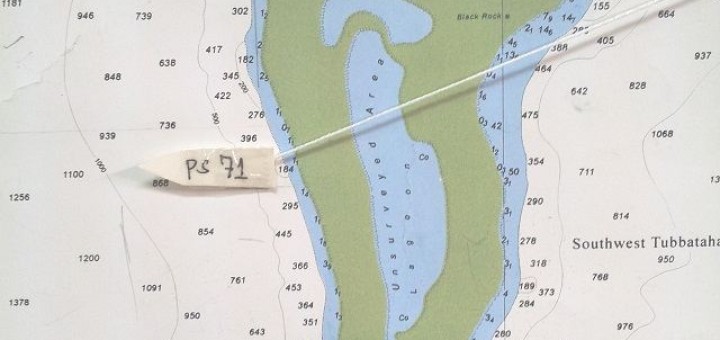USS Guardian exact position