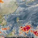 The first clouds of the LPA have reached Mindanao