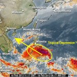 Tropical Depression “CRISING” – update 8:00 p.m.