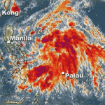 Low Pressure Area is growing and intensifying