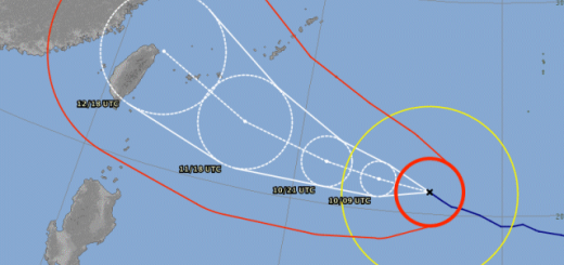 Weather 2013-07-10 Typhoon SOULIK/07W now Category 4