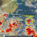 Tropical Depression 11W / Labuyo has accelerated
