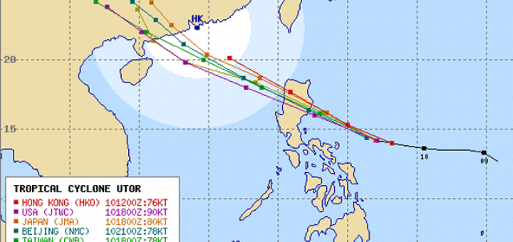 Typhoon UTOR / Labuyo 2013-08-11