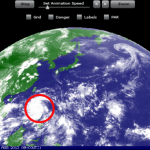 Destructive Typhoon UTOR / Labuyo approaching Aurora