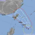 Severe Tropical Storm TRAMI / Maring intensifying