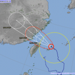 Typhoon TRAMI / Maring out of PAR now