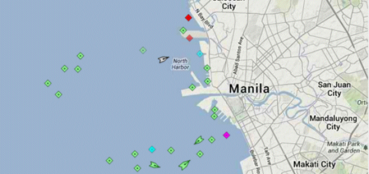 Manila Port Traffic 2013-09-28