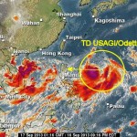 Tropical Depression USAGI / Odette approaches the Philippines