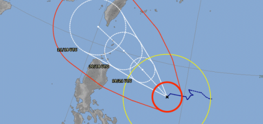 Typhoon Usagi/Odette 2013-09-19 at 05:00 a.m. PST