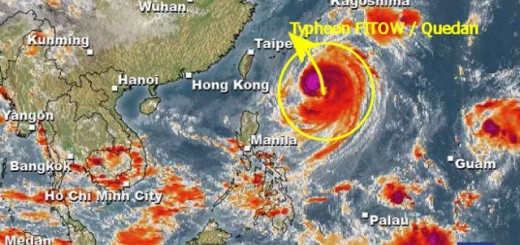 Typhoon FITOW / Quedan