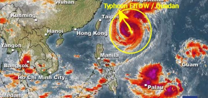Typhoon FITOW / Quedan
