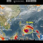 Tropical Depression “Caloy” near Mindanao