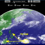 Tropical Depression approaching