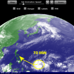 Tropical Depression changes direction