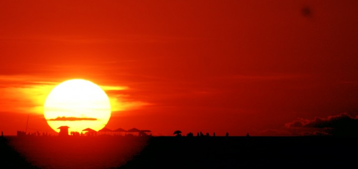 White Island Sunset 2014-05-04