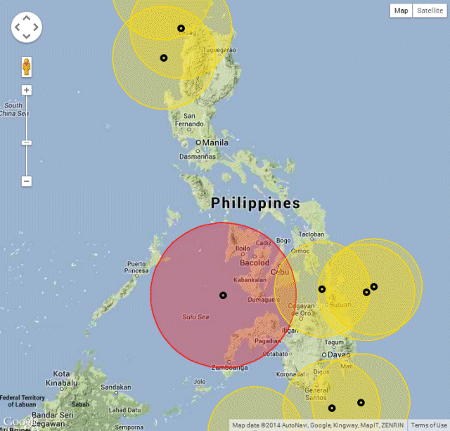 Earthquake Philippines Hazard Map Earthquake in Region IVA