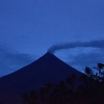 Mayon Volcano – Lava flow