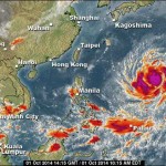 Typhoon Phanfone now Category 4