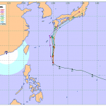 Typhoon VONGFONG / Ompong has turned North