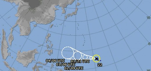 JMA Storm Forecast 2014-12-01