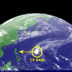 Tropical Storm BAVI weakens