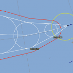 Tropical Storm DOLPHIN approaching