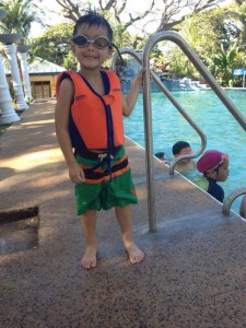 Swimming in Camiguin