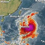 Typhoon KOPPU/Lando brings first heavy rains