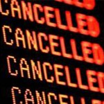 All cancelled flights by airline