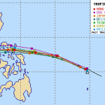 Cyclone MELOR/Nona moving towards Bicol