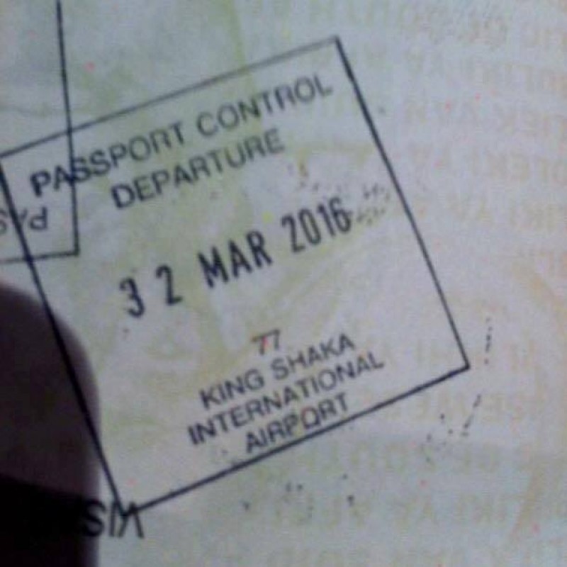 Immigration be careful with their stamps in your passport News from