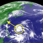 Typhoon Nepartak moving fast west-northwest towards Taiwan