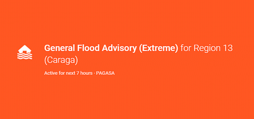 PAGASA Flood Advisory