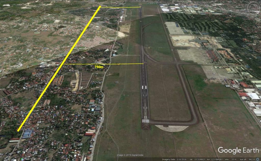 Two Runways for Mactan-Cebu Airport: The 760 m 22L runway