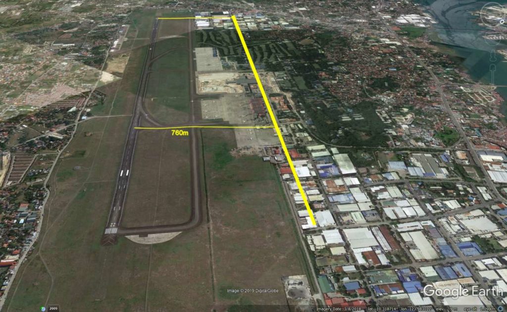 Two Runways for Mactan-Cebu Airport: The 760 m 22R runway