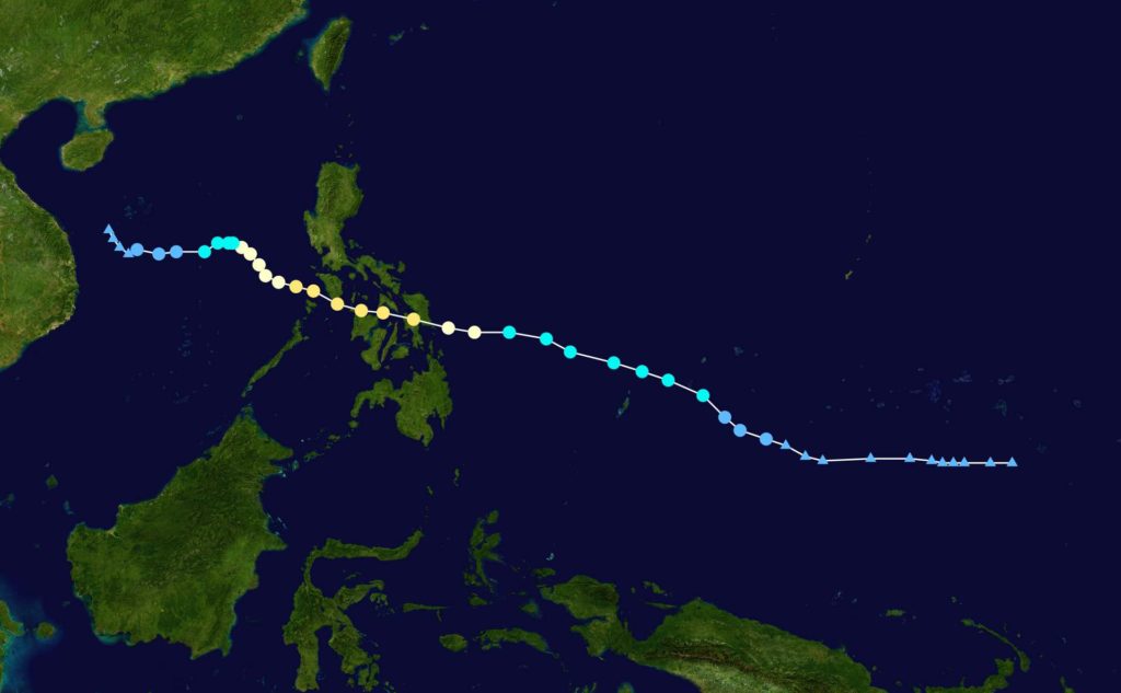 Philippines Crazy Year 2019 - typhoon PHANFONE / Ursula