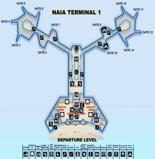 Click to enlarge NAIA-1 Departure map a in new tab